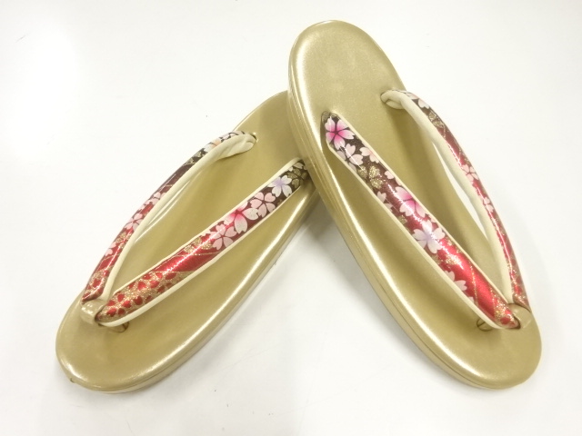 JAPANESE KIMONO / JAPANESE-STYLE ZORI (SIZE L)